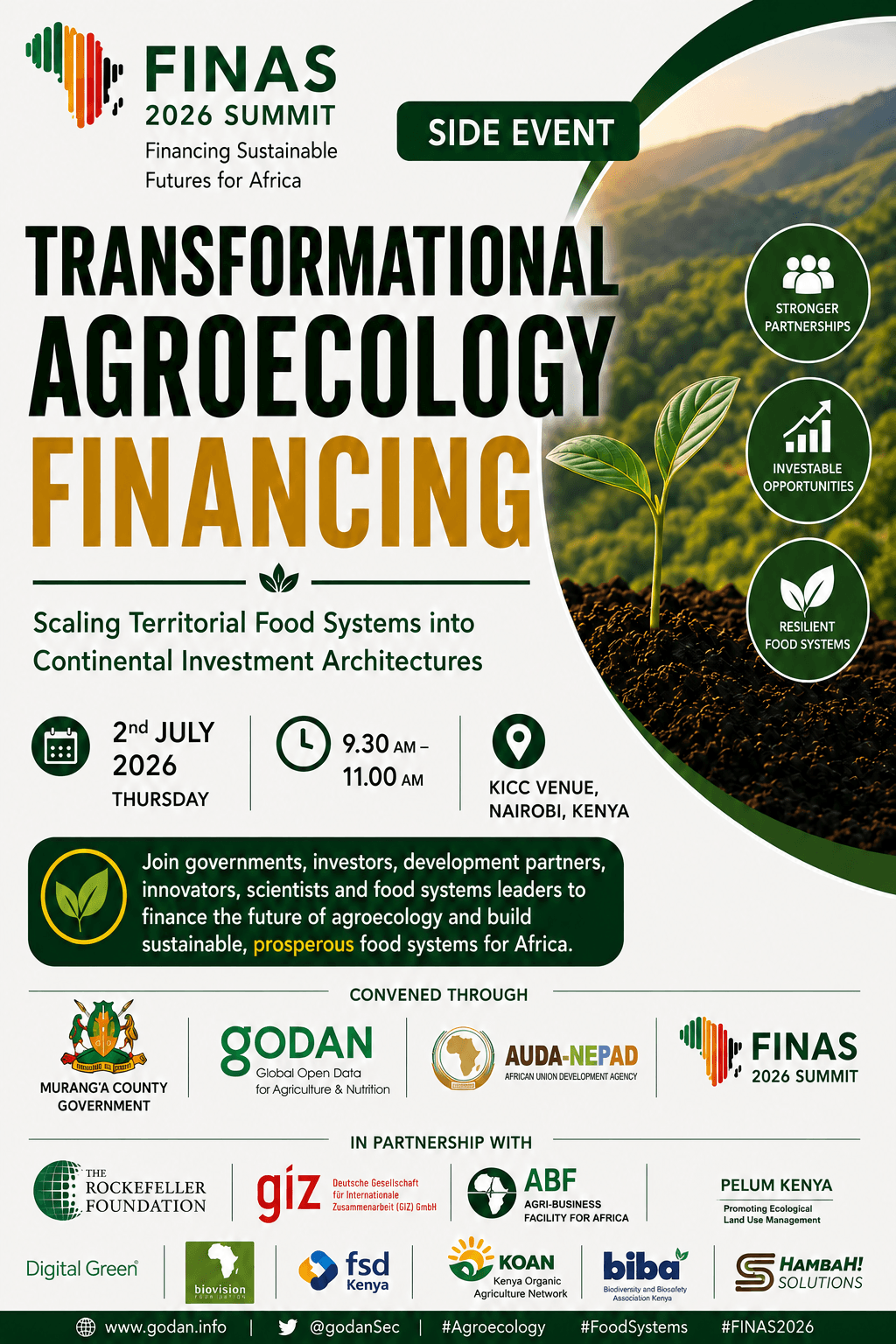 FINAS 2026 invitation poster